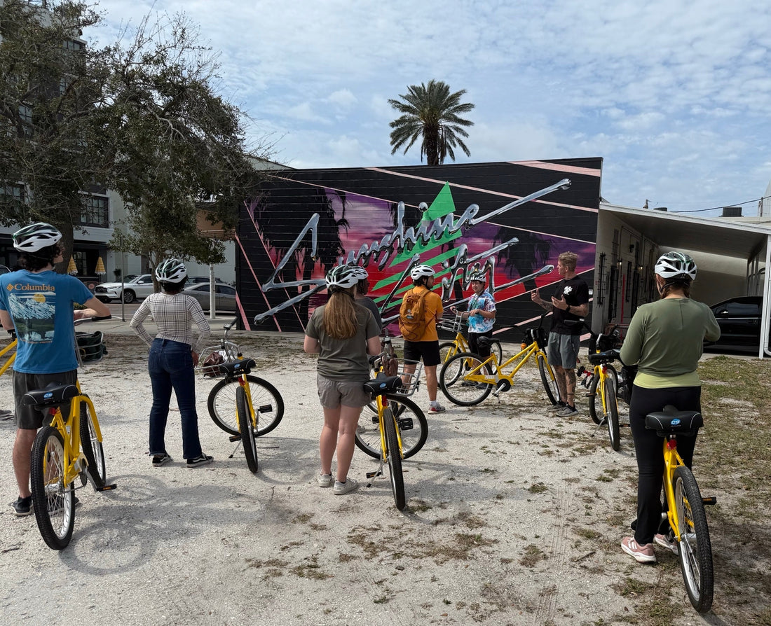 USF Student bike tour