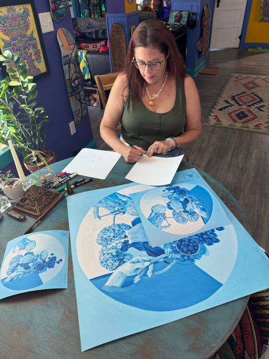 Self Sabotage (collective print)