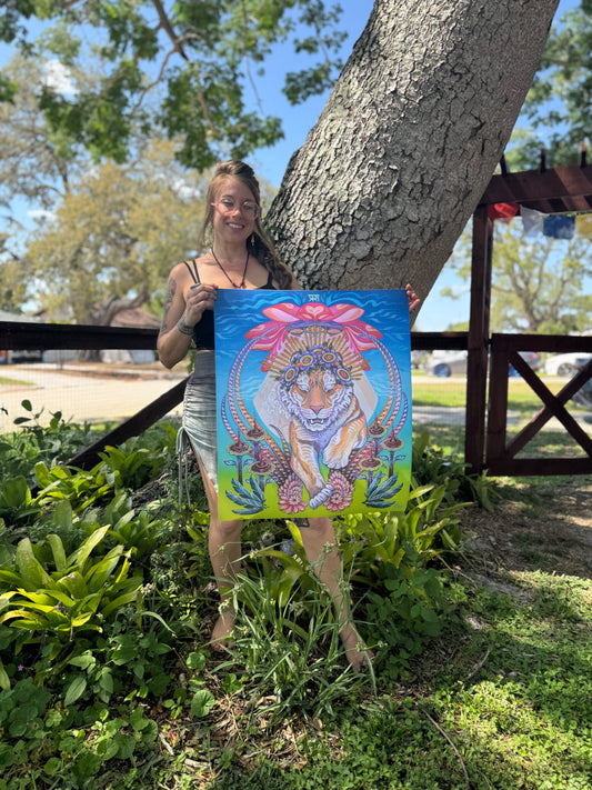 Tiger Portal (collective print)