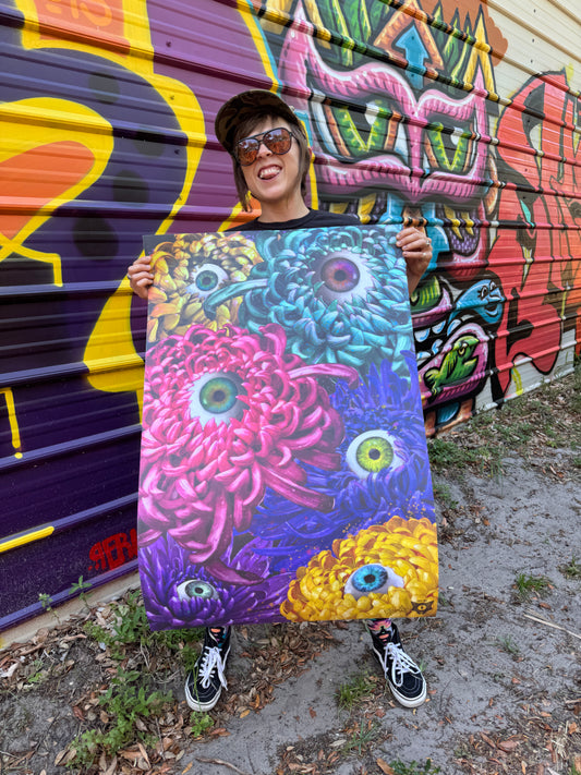 Eye Flowers (collective print)