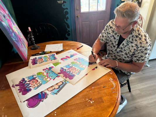 The Graffiti of Aurailieus (collective print)