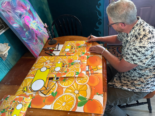 Bob The Robot King of the Oranges (collective print)