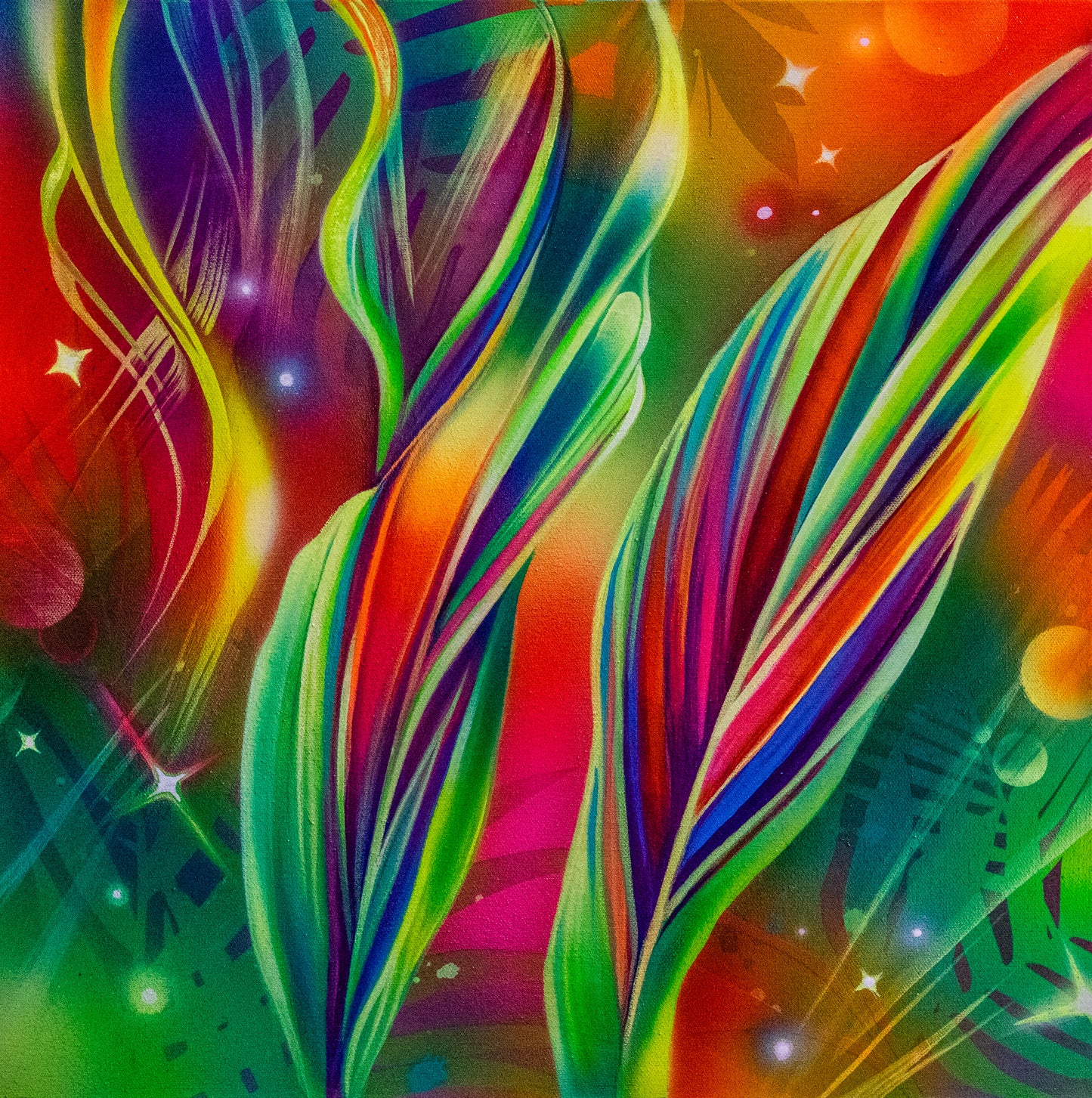 Fluoro Fauna (collective print)