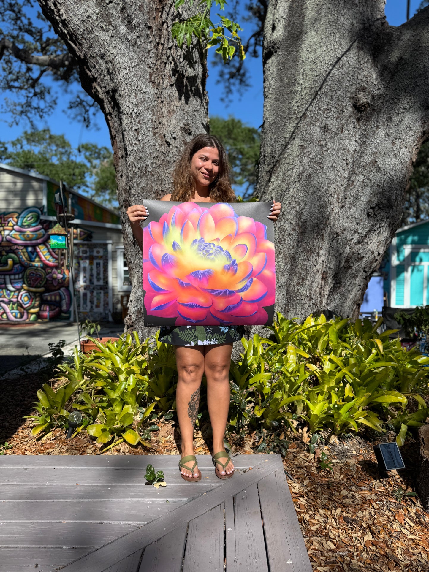 Soul flower (collective print)