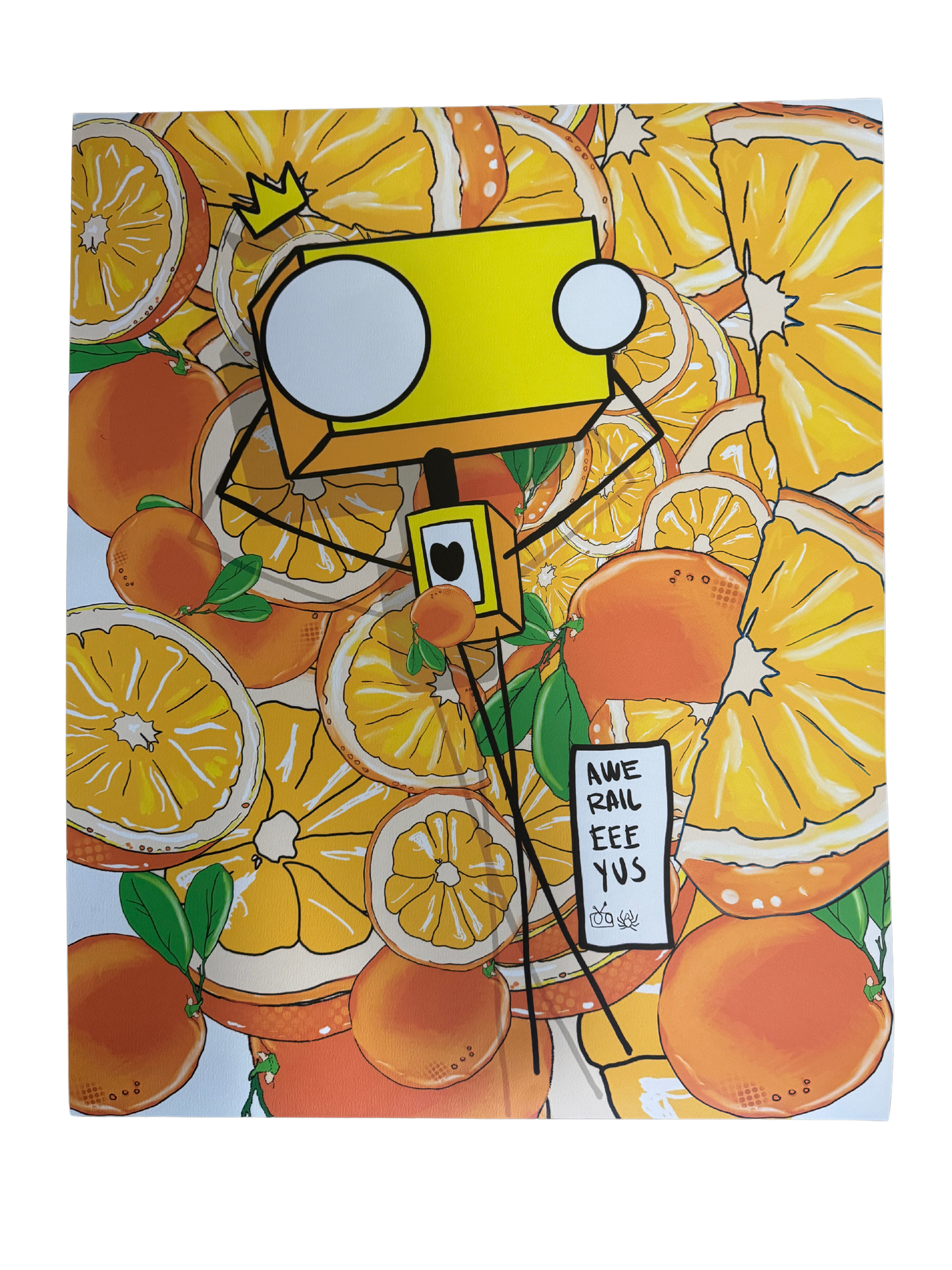 Bob The Robot King of the Oranges (collective print)